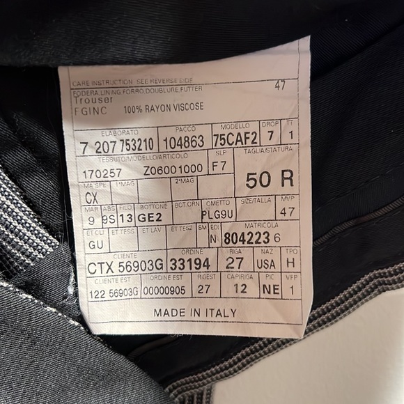 Authentic Gucci Suit - Black/White - Picture 7 of 7